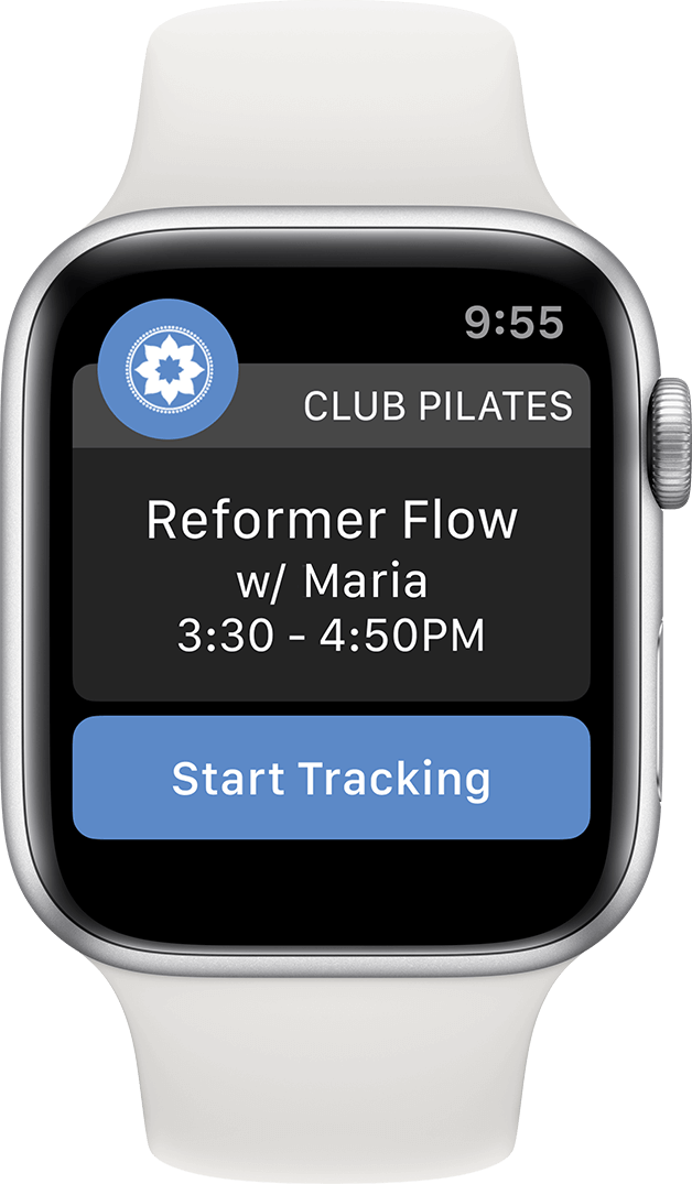 Apple Watch App Club Pilates
