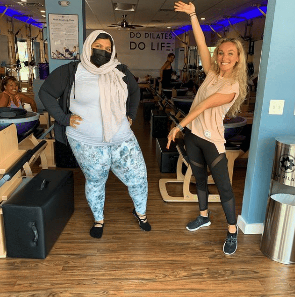 Club Pilates member milestone