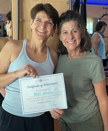 NikiV-ClubPilates-Milestone