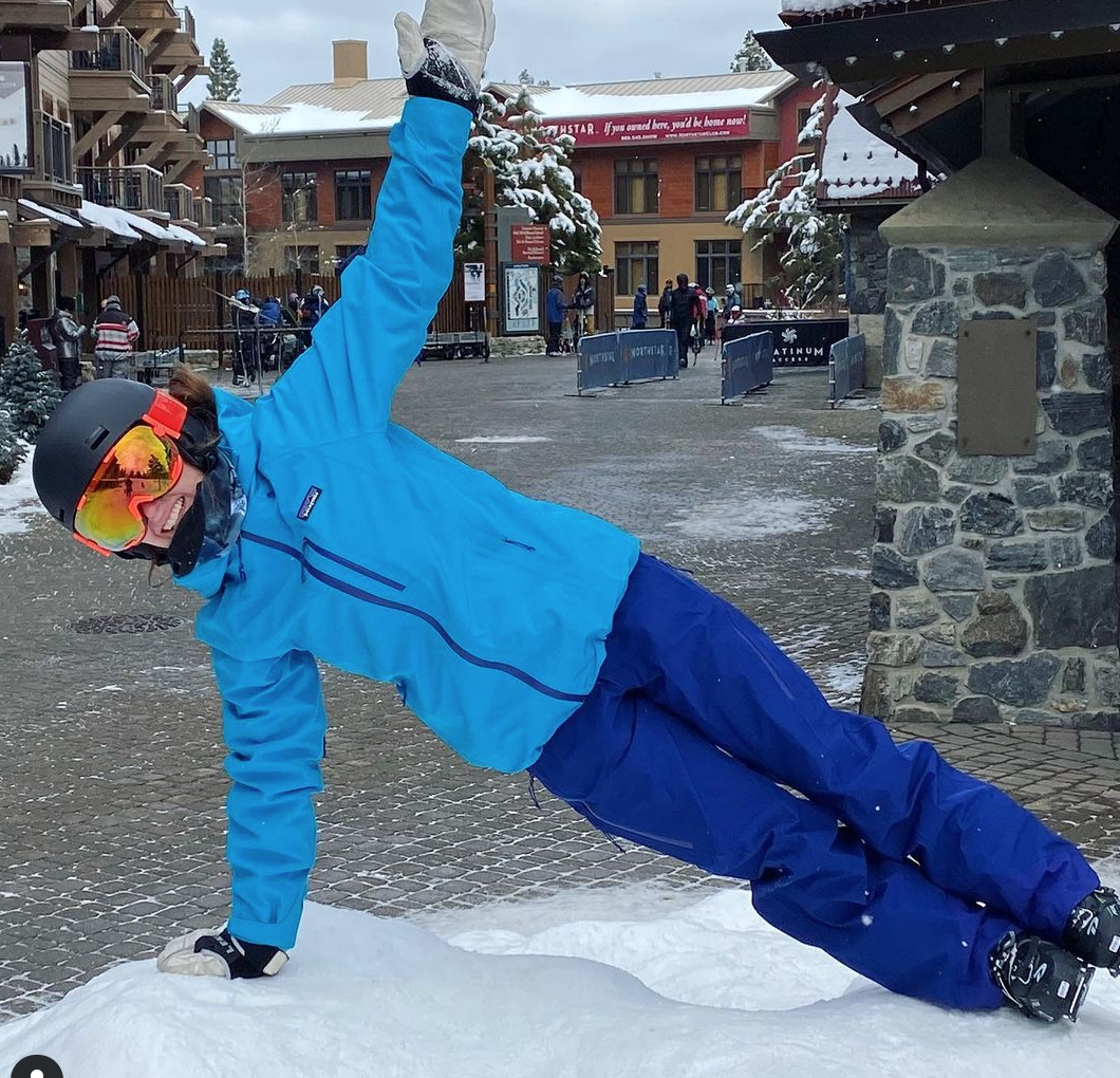 pilates instructor skiing teaser