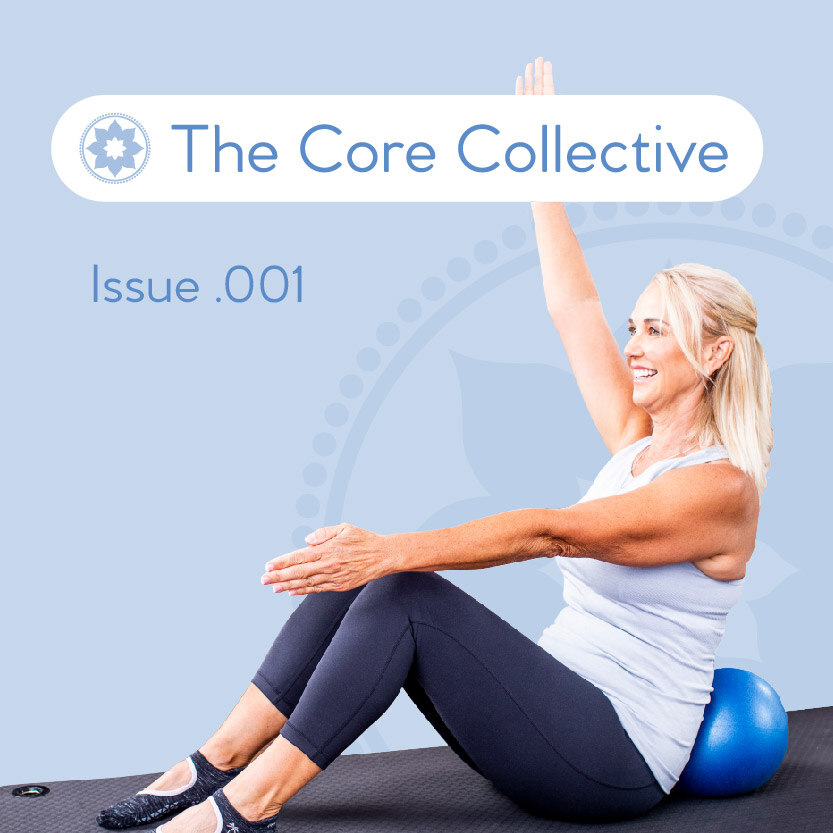 Club Pilates Core Collective Newsletter001 display photo of woman demonstrating pilates pose